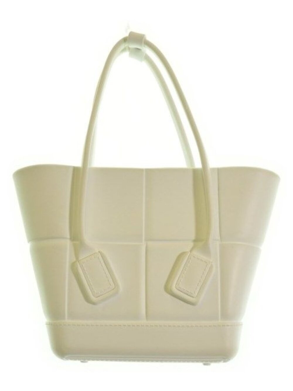 Bottega Veneta Maxi Intrecciato the Arco Rubber Tote Bag